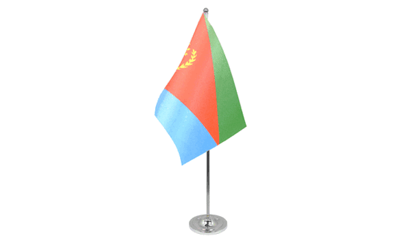 Eritrea Satin Table Flag